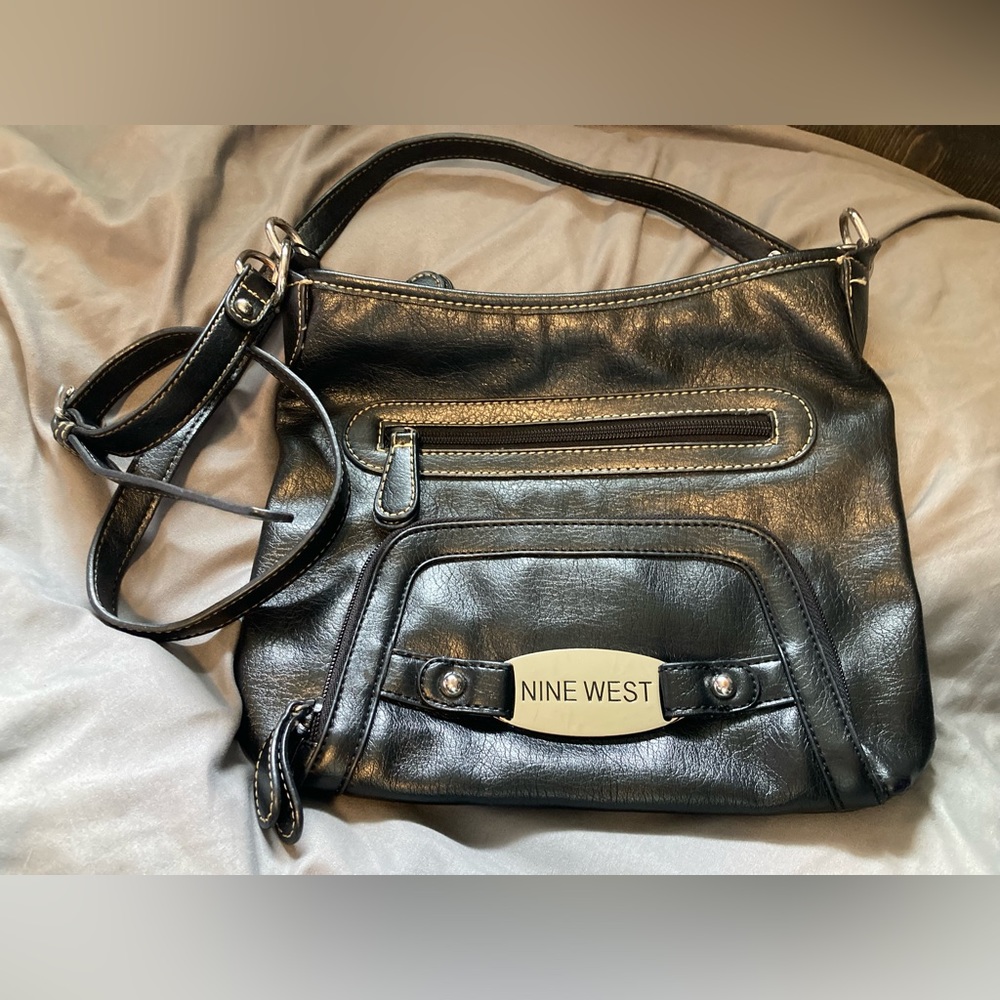 Nine West purse, black, great everyday purse